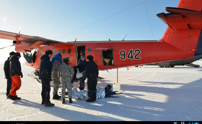 FACH realiza evacuación aeromédica de ciudadano británico desde Antártica