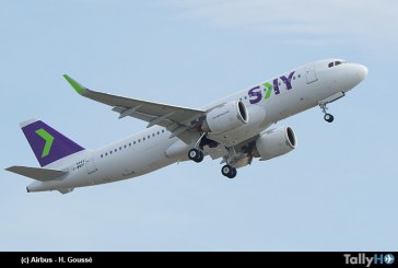Airbus entrega primer A320neo a Sky Airline