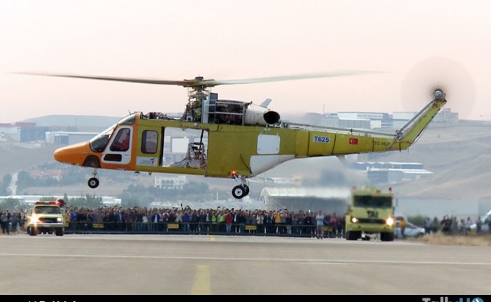 Helicóptero TAI T625 realizó su primer vuelo