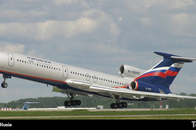 50 aniversario del primer vuelo del Tupolev TU-154