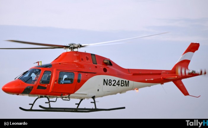 Exitoso primer vuelo de helicóptero Leonardo TH-119 especialmente diseñado para la US Navy