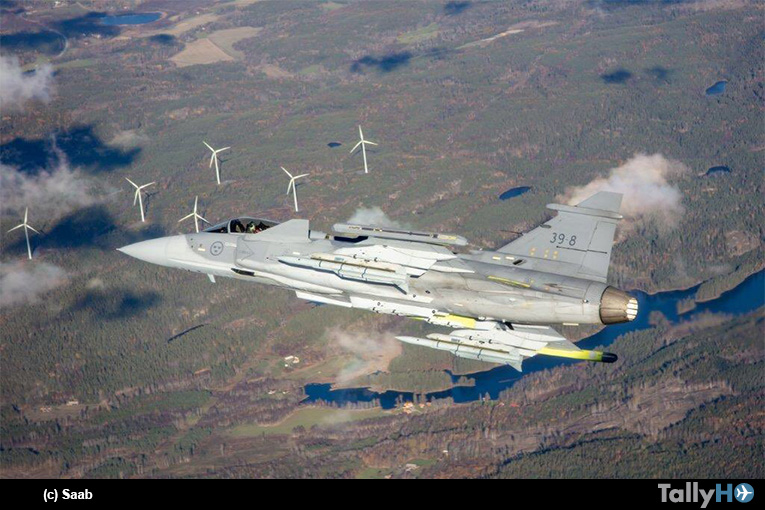 Saab ofrece aviones Gripen para Finlandia