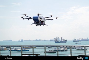 Drone de Airbus, Skyways, realiza las primeras pruebas de entregas “tierra-barco” en el mundo