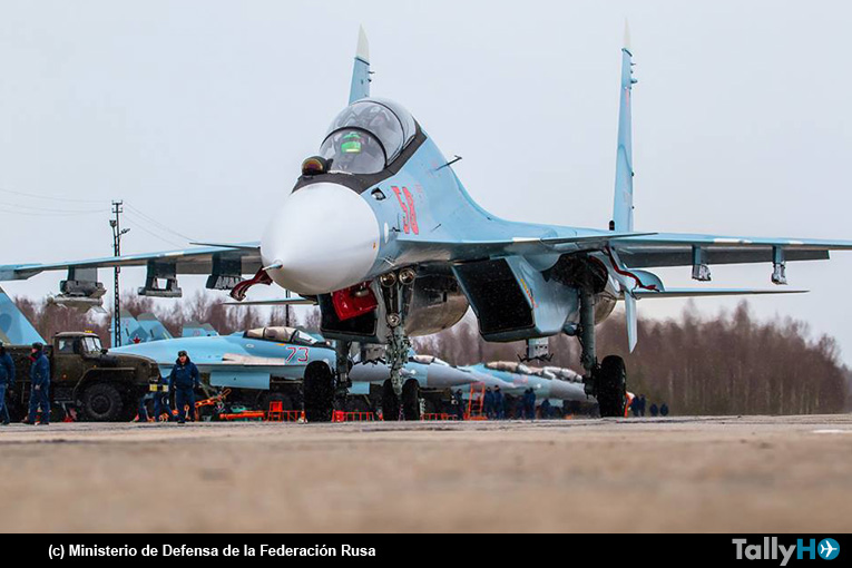 Ejercicio Aéreo Ladoga 2019 de las Fuerzas Aeroespaciales Rusas