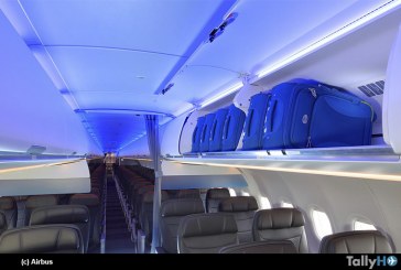 American Airlines lanza el servicio A321neo con cabina nueva con compartimientos de equipaje superiores más grandes