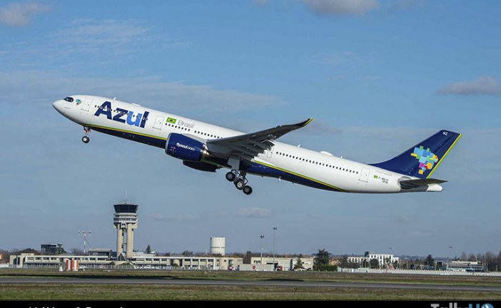 Azul recibe el primer Airbus A330neo en América