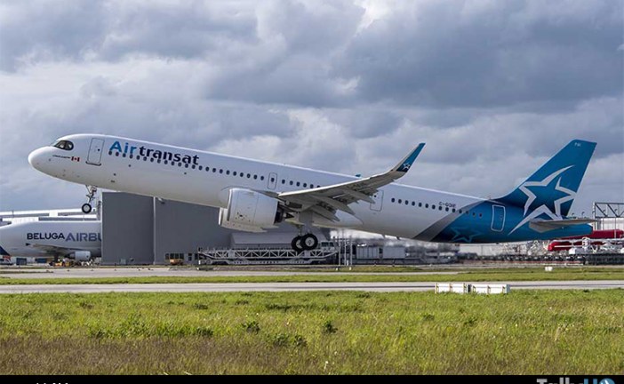 Airbus entrega el primer A321LR a Air Transat de Canadá