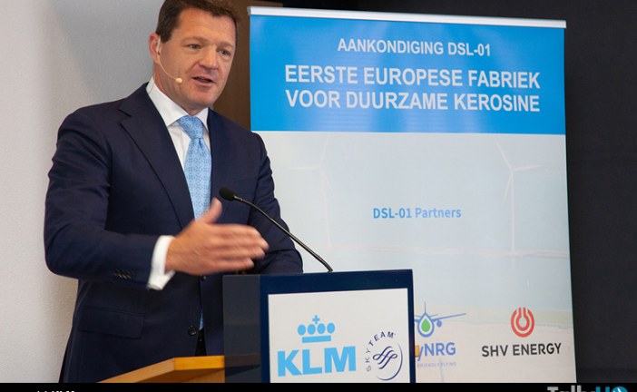 KLM primera aerolínea del mundo en invertir en combustible sostenible para la aviación