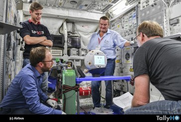 Asistente para astronautas CIMON retorna a la tierra luego de 14 meses en el espacio