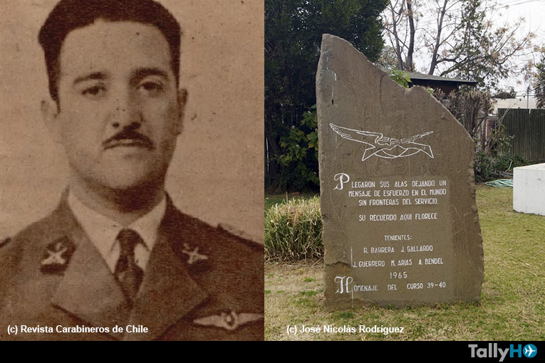 A 70 años del fallecimiento del teniente René Barrera Vásquez, primer mártir de la aviación en Carabineros de Chile