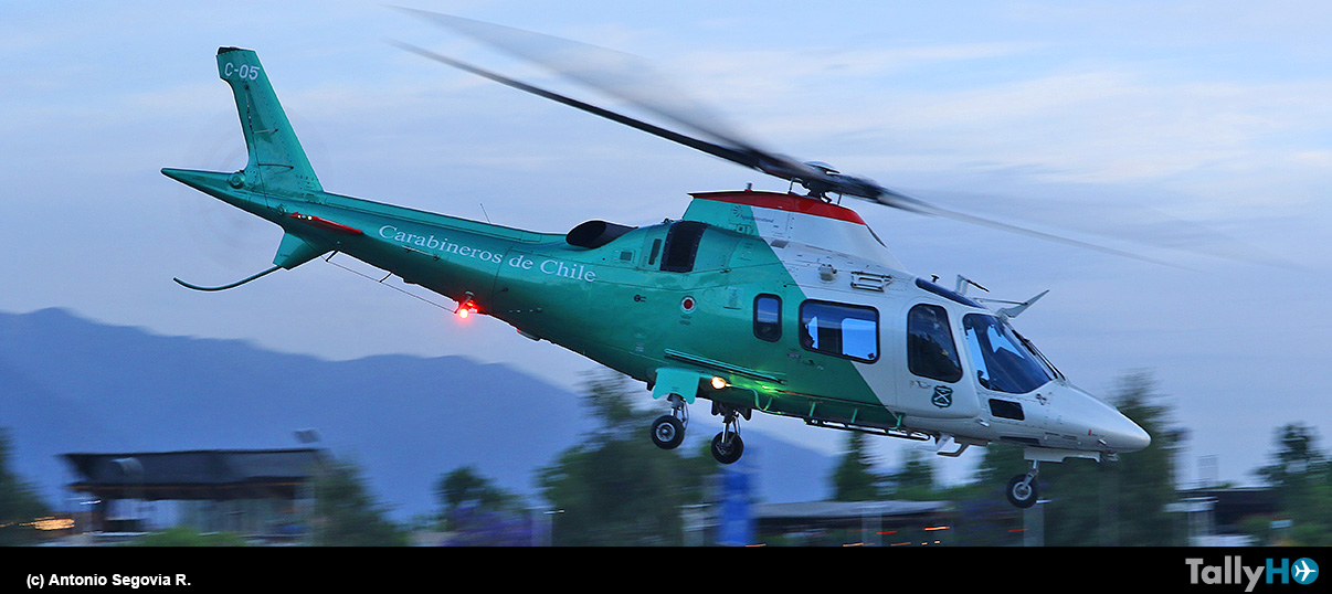 50 años operando helicópteros en Carabineros de Chile