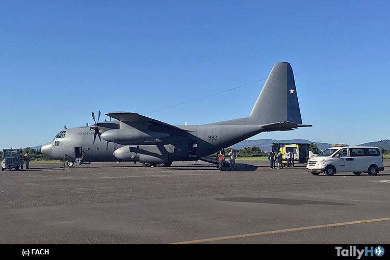 Fuerza Aérea de Chile realizó exitosa evacuación aeromédida de menor de edad