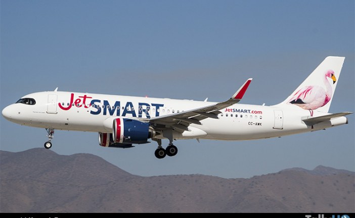 JetSMART aumentará oferta en septiembre siendo el segundo operador del mercado aéreo chileno