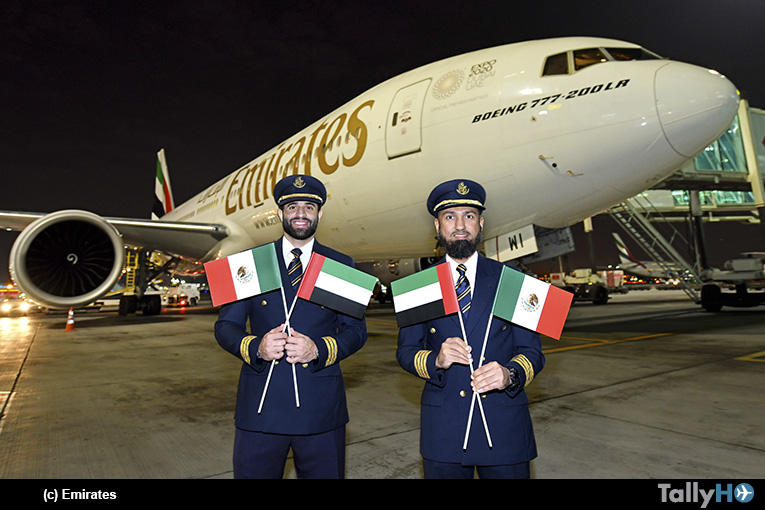 Emirates aterriza en Ciudad de México
