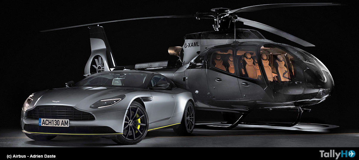 Airbus se asocia con Aston Martin para lanzar el helicóptero ACH130 Aston Martin Edition