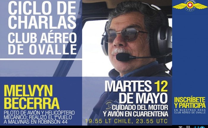 Invitación Ciclo de Charlas Club Aéreo de Ovalle