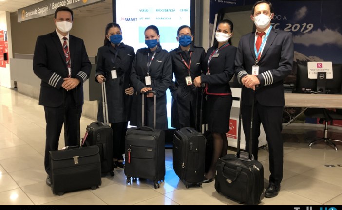 JetSMART realizó vuelo especial entre Santiago y Asunción para repatriar ciudadanos de ambos países