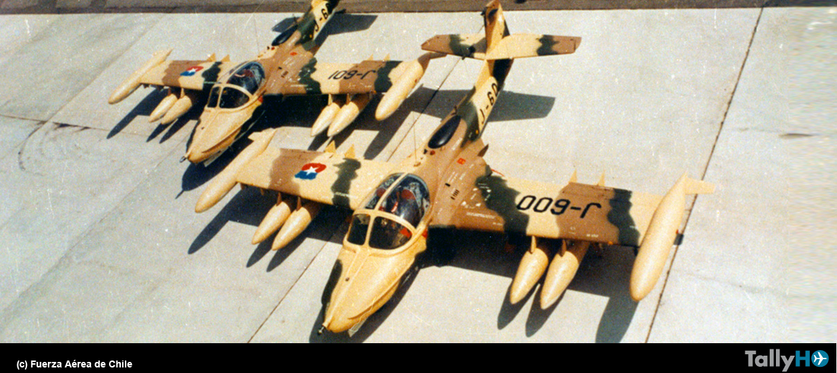 45 años de la llegada de los legendarios A-37B Dragonfly a la FACH