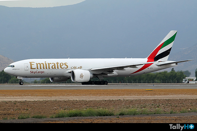 Emirates regresa a Chile a través de su servicio de carga