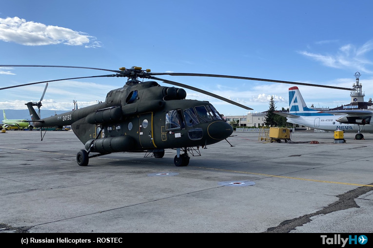Mi-8MTV-1 voló más 8.350 kms desde Kazán a Kamchatka para ser entregado