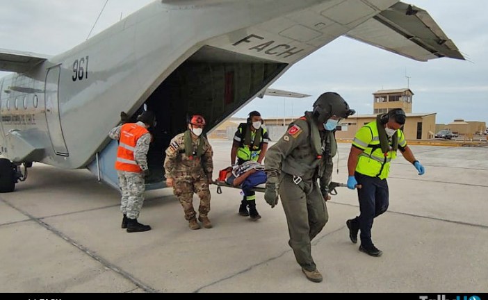 FACH realizó exitosa evacam desde Cariquima