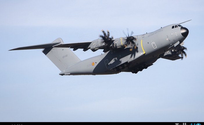 Airbus entrega el primer A400M a la Fuerza Aérea Belga