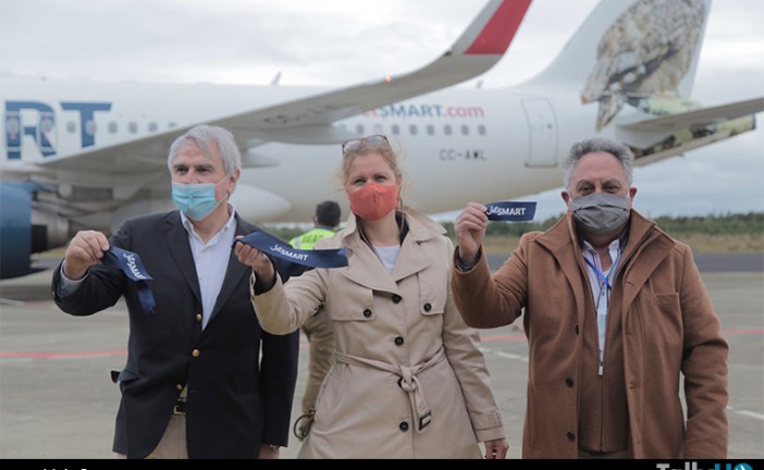 JetSMART realiza vuelo inaugural desde Santiago a Chiloé y lanza nueva ruta que conecta la isla con la ciudad de Temuco
