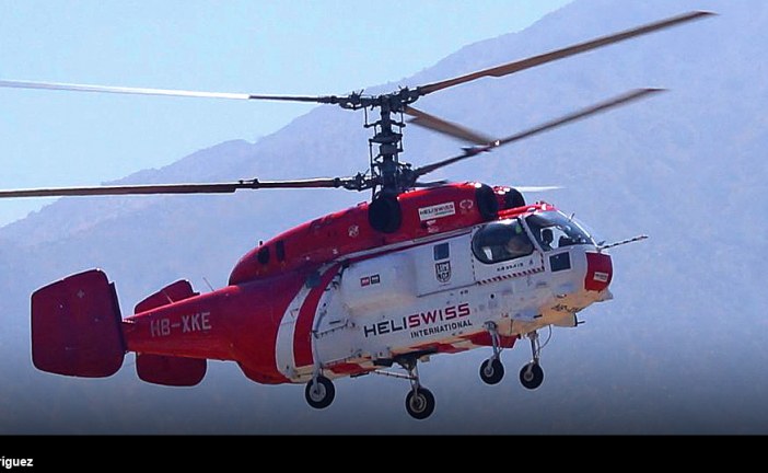 Kamov Ka-32A de Heliswiss International en Chile