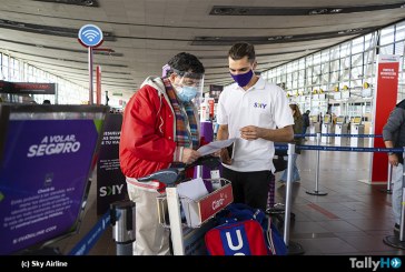 Sky refuerza plan de atención a pasajeros en aeropuerto Arturo Merino Benítez