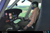 Pilotos de helicópteros del continente se capacitan en Chile en FTD de Ecocopter
