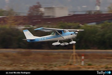 Histórico regreso del Cessna C-150K CC-KYB al Club Aéreo de Illapel