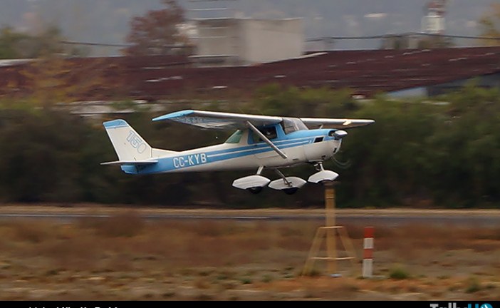Histórico regreso del Cessna C-150K CC-KYB al Club Aéreo de Illapel