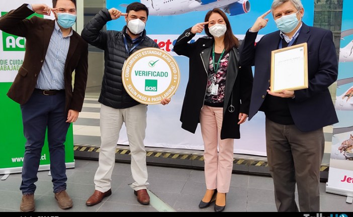 JetSMART recibe tercera certificación por la implementación de protocolos efectivos contra el Covid-19