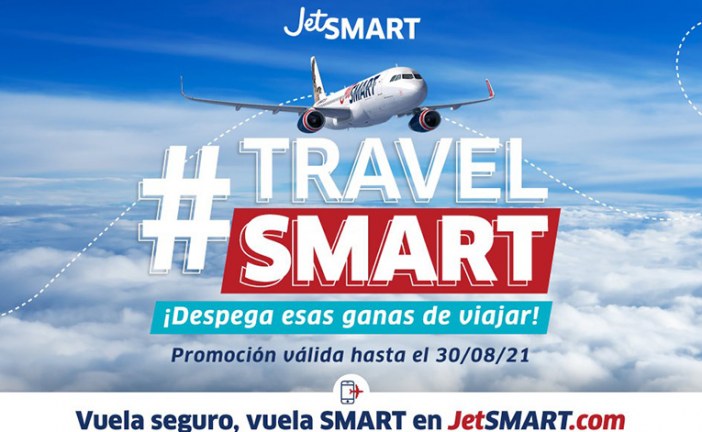 Una nueva versión del “Travel SMART” de JetSMART llega con tarifas ultra bajas