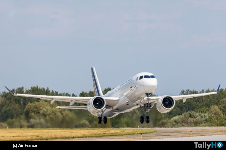 Airbus A220 de Air France vuela por primera vez