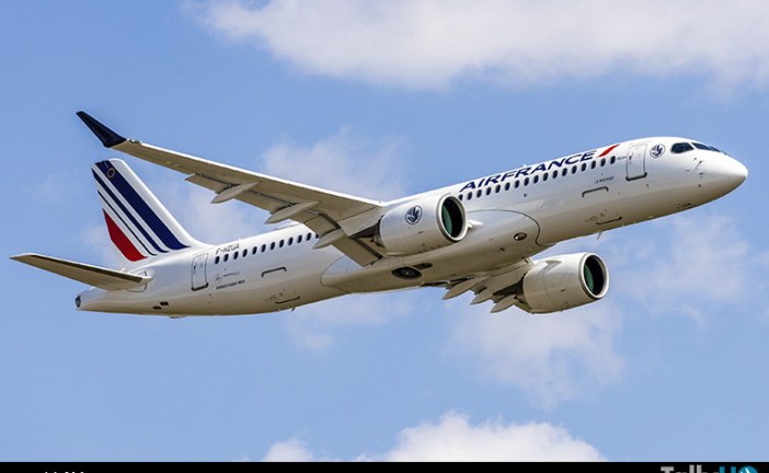 Airbus entrega el primero de los 60 A220 a Air France