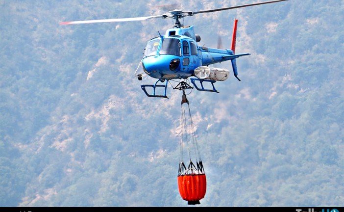 Ecocopter se suma a la flota de helicópteros que combatirán los incendios forestales en Chile