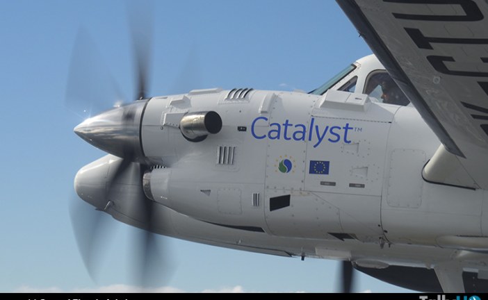 Nuevo motor turbohélice  de General Electric Aviation  ‘Catalyst’ completa exitoso primer vuelo
