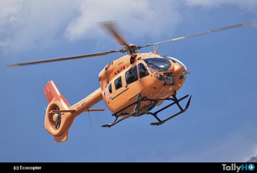 Ecocopter recibe reconocimiento de Airbus por las mil horas de vuelo del H145 que opera en Chile