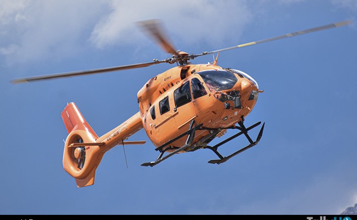 Ecocopter recibe reconocimiento de Airbus por las mil horas de vuelo del H145 que opera en Chile