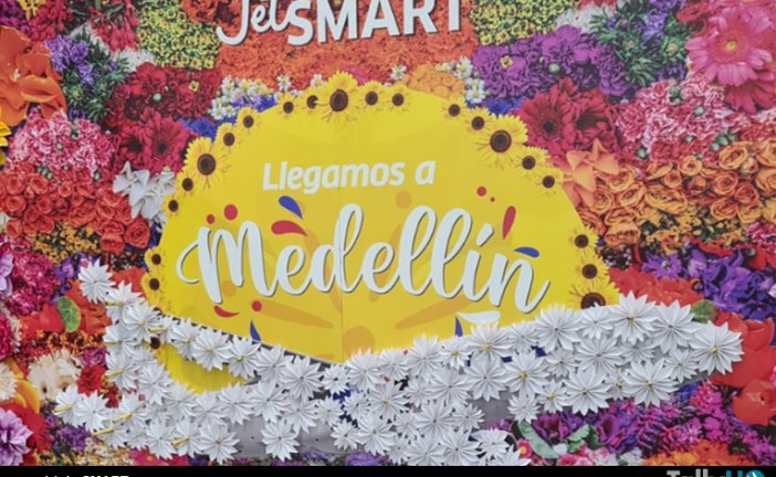 JetSMART inaugura la primera ruta directa que conecta Santiago con Medellín