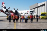 Presentación del C-130 de Coulson para combate contra incendios en Chile
