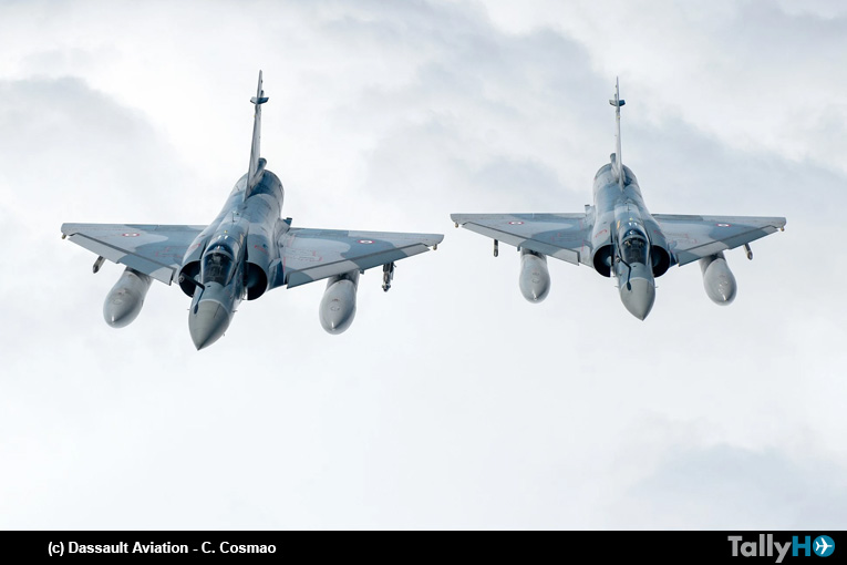 Dassault recibe nuevo contrato de soporte para los Mirage 2000 franceses