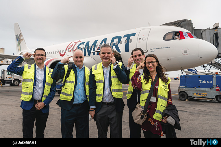 JetSMART avanza a paso firme en su expansión por Sudamérica e inicia vuelos domésticos en Perú