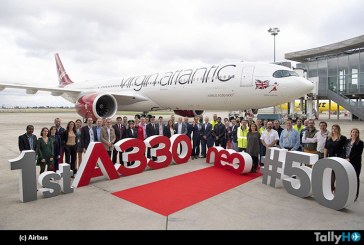 Aerolínea Virgin Atlantic recibe su primer A330neo