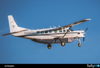 Avión Eco Caravan híbrido-eléctrico de Ampaire realizó su primer vuelo