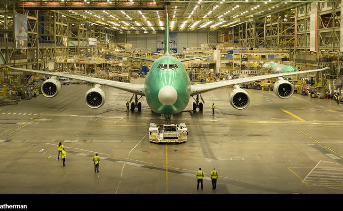 El fin de una era: salió de la fábrica el último Boeing 747 construido