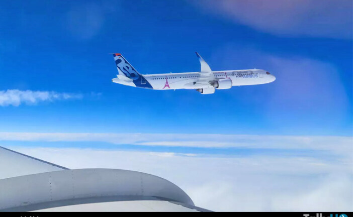 El avión más popular de Airbus surca los cielos con combustible de aviación 100% sostenible