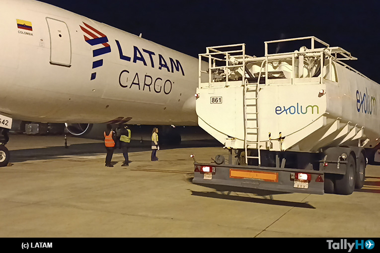 Grupo LATAM realiza su primer vuelo internacional con Combustible  Sostenible de Aviación (SAF)
