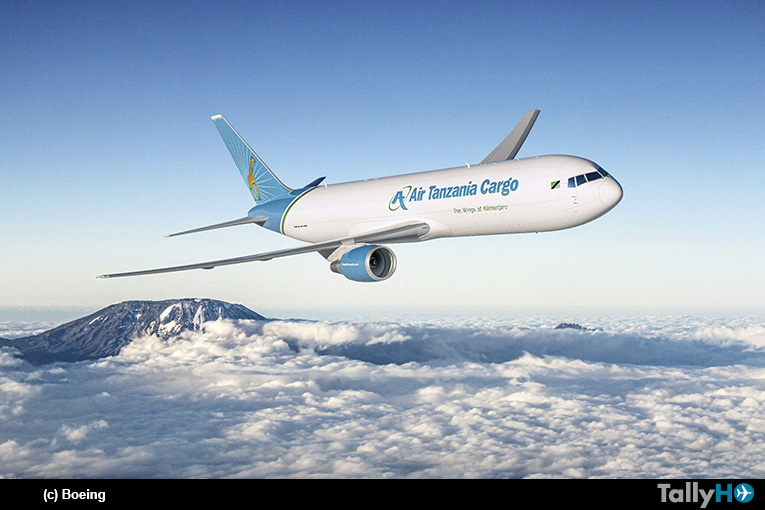 Boeing y Air Tanzania celebran la entrega del primer carguero 767 a África